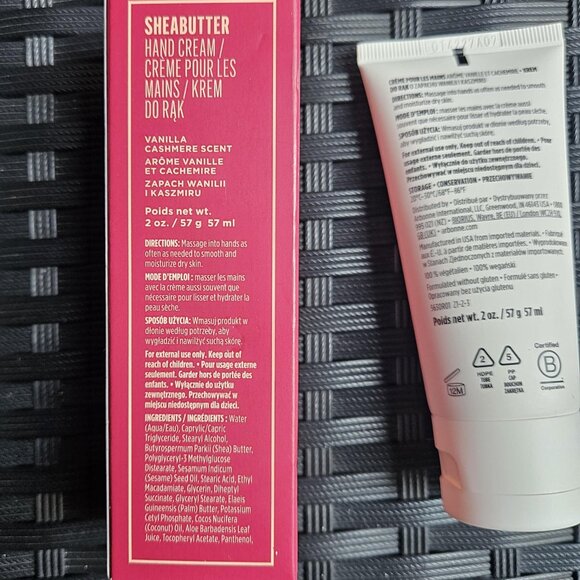 💥$5 ADD ON - NWT Arbonne Vanilla Cashmere Scented Shea Butter Hand Cream | 57ml - Picture 3 of 4